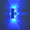Neuankömmling 6W Doppel-Schmetterling Aluminium-LED-Wandleuchte für Innenwandleuchten Beauty Room Blumenhintergrund Nachtlicht