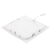 Ultradünne, dimmbare, quadratische LED-Panel-Deckenleuchte mit echter voller Leistung, LED-Downlight, 3 W/4 W/6 W/9 W/12 W/15 W/18 W/24 W, warm/kaltweiß