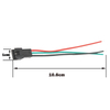 JST SM 3 Pins/Kopf Stecker auf Buchse Stecker/Draht-Schnellverbinder für WS2812B RGB-LED-Streifen