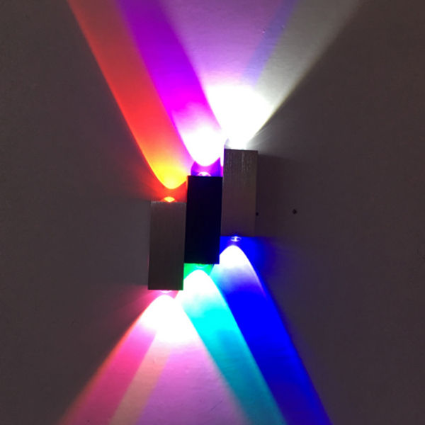 LED-Wandleuchte, Treppenhaus-Wandleuchte, Fabrikversorgung, 6 W, Aluminium-Innenwandleuchten, Herstellung dekorativer Beleuchtung