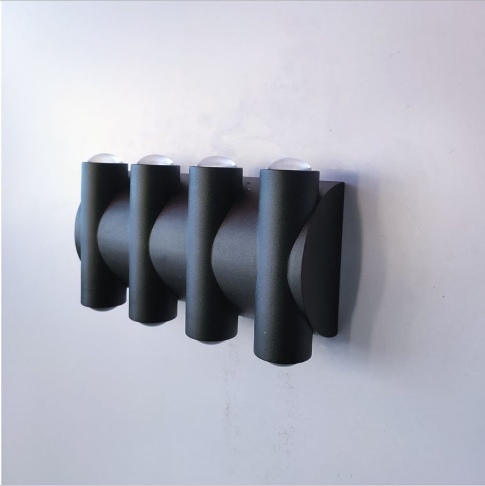 Moderne Wandleuchten, 12 W, LED-Raumwandleuchten, Aluminium-Wandbeleuchtungslampen für Wohnzimmer, Schlafzimmer, Flur