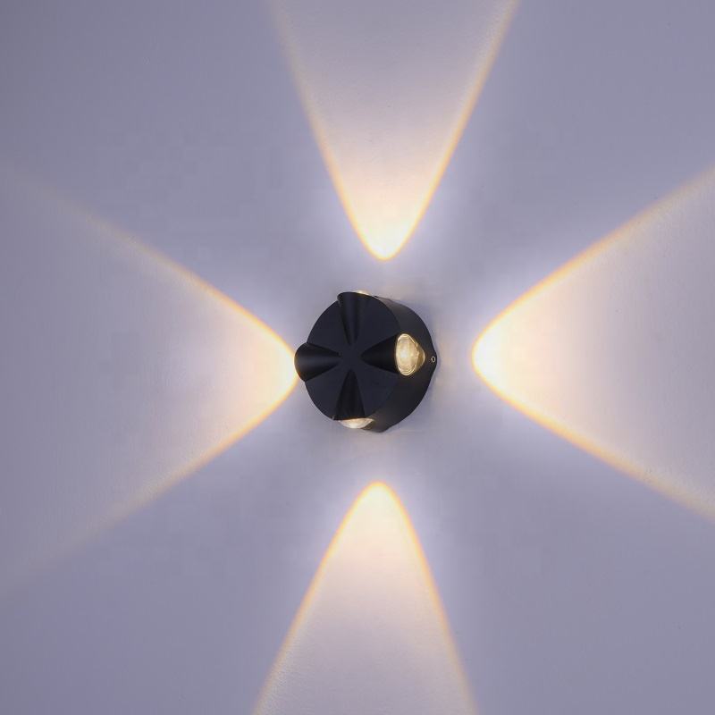 LED Wandleuchte Wasserdichte Außenwandleuchte Veranda Garten Schlafzimmer Innen Moderne nordische Wandleuchte Leuchte 2/4/6/8/10/12W AC85-265V