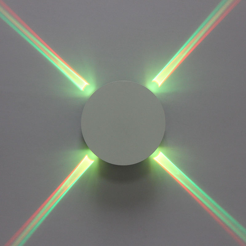 LED Wandleuchte für Hotel 12W RGB mit Controller Cross Star Bester Preis Neue dekorative Wandlampe Innenleuchte