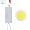 1 Satz 3 W 5 W 7 W 10 W 12 W 15 W 20 W 25 W 30 W COB-LED-Chipplatine für LED-Scheinwerferlampe + LED-Stromversorgungstreiber mit Kunststoffgehäuse