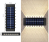 Solar-Außengartenlampe, Heimwandlampe, Dekoration, Layout, Wand, neue Wandlampe mit leuchtender Atmosphäre nach oben und unten