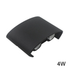 Schwarze 4W ovale LED-Wandleuchte, wasserdichte Outdoor-Garten-Veranda-Wandleuchte