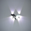 Neue moderne dreieckige Aluminium-Innenwandleuchte mit 6 LEDs in V-Form