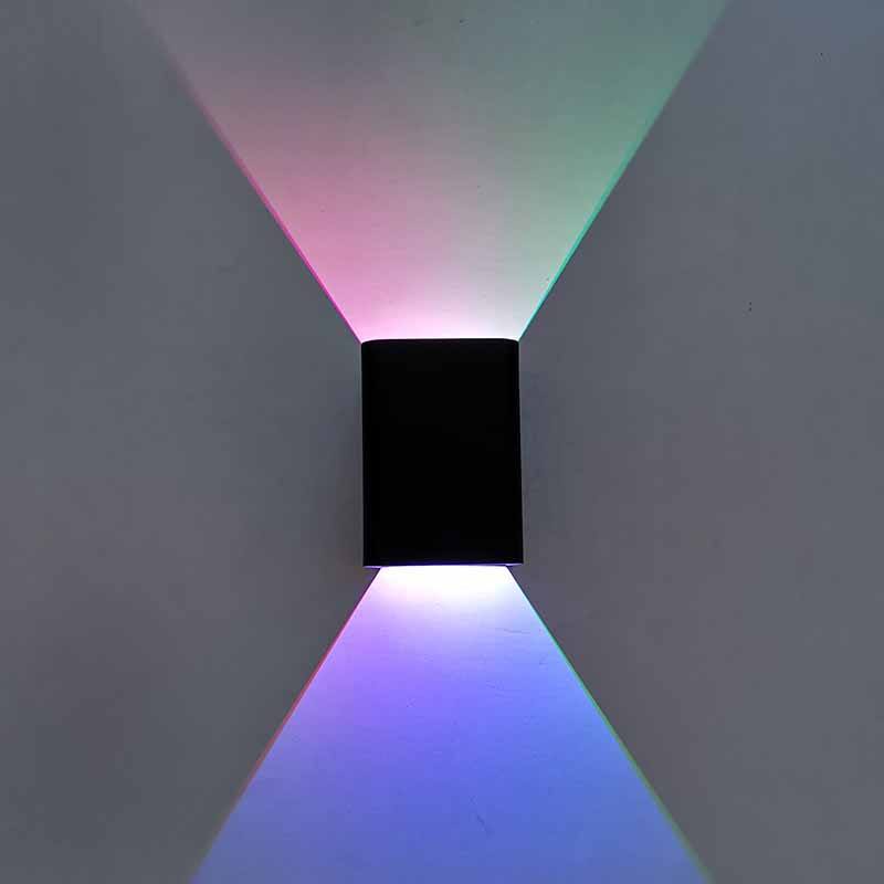 Energiesparendes, farbenfrohes 5-W-Spotlicht mit hoher Helligkeit, LED-Licht, warmweiß/kaltweiß/RGB, alternative Wandhalterungsleuchte