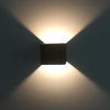 Hotelzimmer-Wandleuchte, günstige Treppe, LED-Wandleuchte, moderne Wandleuchter, quadratisch, für den Innenbereich, Wandmontage, E-Commerce, RGB, Club-Neuheit, KTV