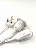 Drahtstecker Himalaya-Salzlampenfassung Stecker Tischlampenzubehör 301 303 Schalter Dimmerschalter EU/AU/EU-Stecker Dreipoliger Stecker E27-Lampenfassung