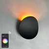 9W Wandleuchte, intelligente Lampe, LED-Außenwandleuchte, Tuya-App-Steuerung, Wandleuchte für den Außenbereich, wasserdicht, einstellbares Licht, einstellbare Farbe