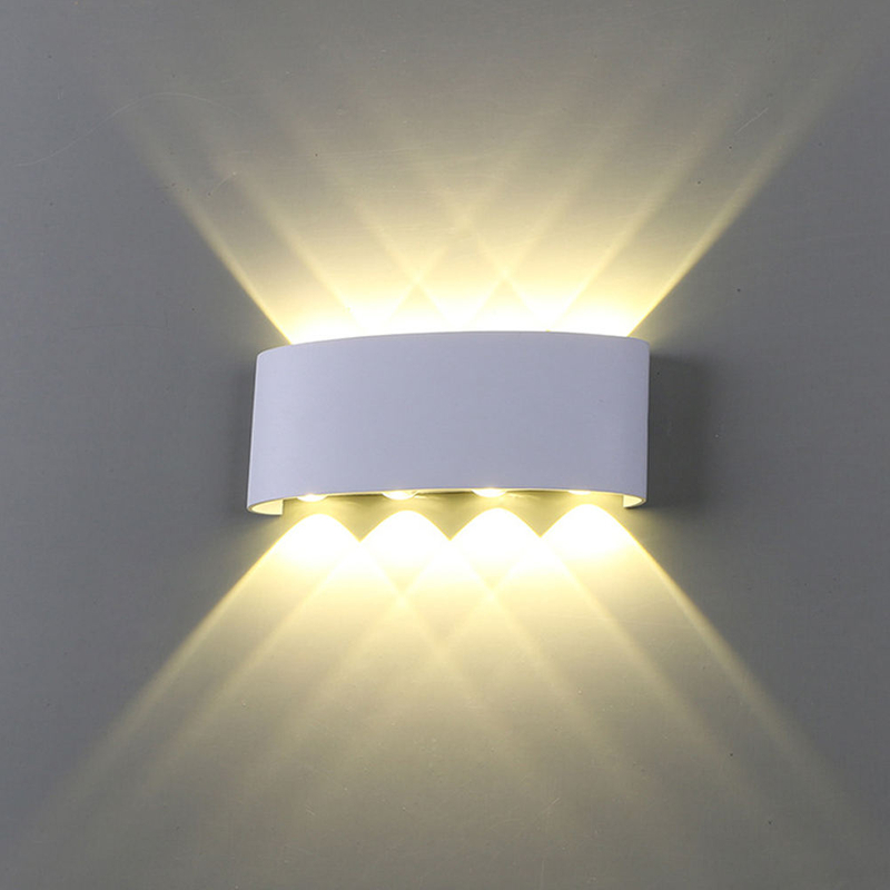 2023 industrielle Dekoration 6W/8W IP65 Wasserdichte Outdoor Led Wand Lampe Wandlamp Up Und Unten Wand Lampe wand Licht