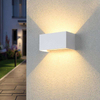Wasserdichte Außenwandleuchte LED Lange Wandleuchte IP65 Aluminium Licht Garten Villa Veranda Wandleuchte Licht 110 V 220 V Wandleuchte Leuchte