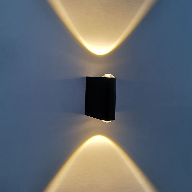 Fabrik-Direktverkauf hochwertiger wasserdichter LED-Wandleuchte für den Außenbereich, Villa, Hotel, Korridor, Treppenleuchte