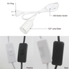 Eu-Stecker E27-Netzkabel Lampenfassung mit Eu-Stecker Ein/Aus-Schalter VDE OEM 2,5 A 250 V beste Preisqualität für Pendelleuchte