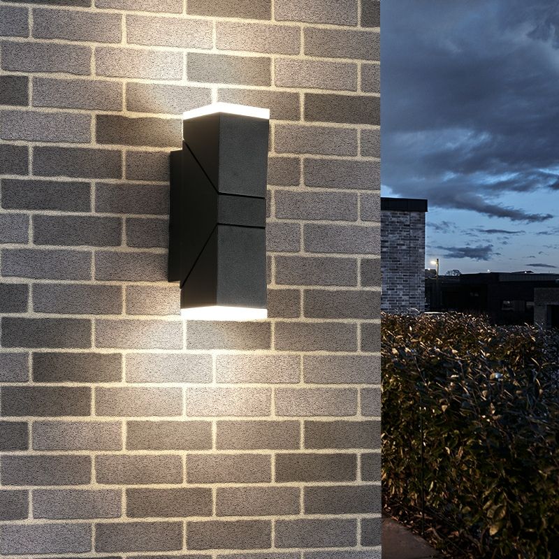 LED-Wandleuchte, LED-Wandleuchte, wasserdichtes Licht, LED-Licht für die Veranda, LED-Licht mit Bewegungssensor, Licht für die Beleuchtung