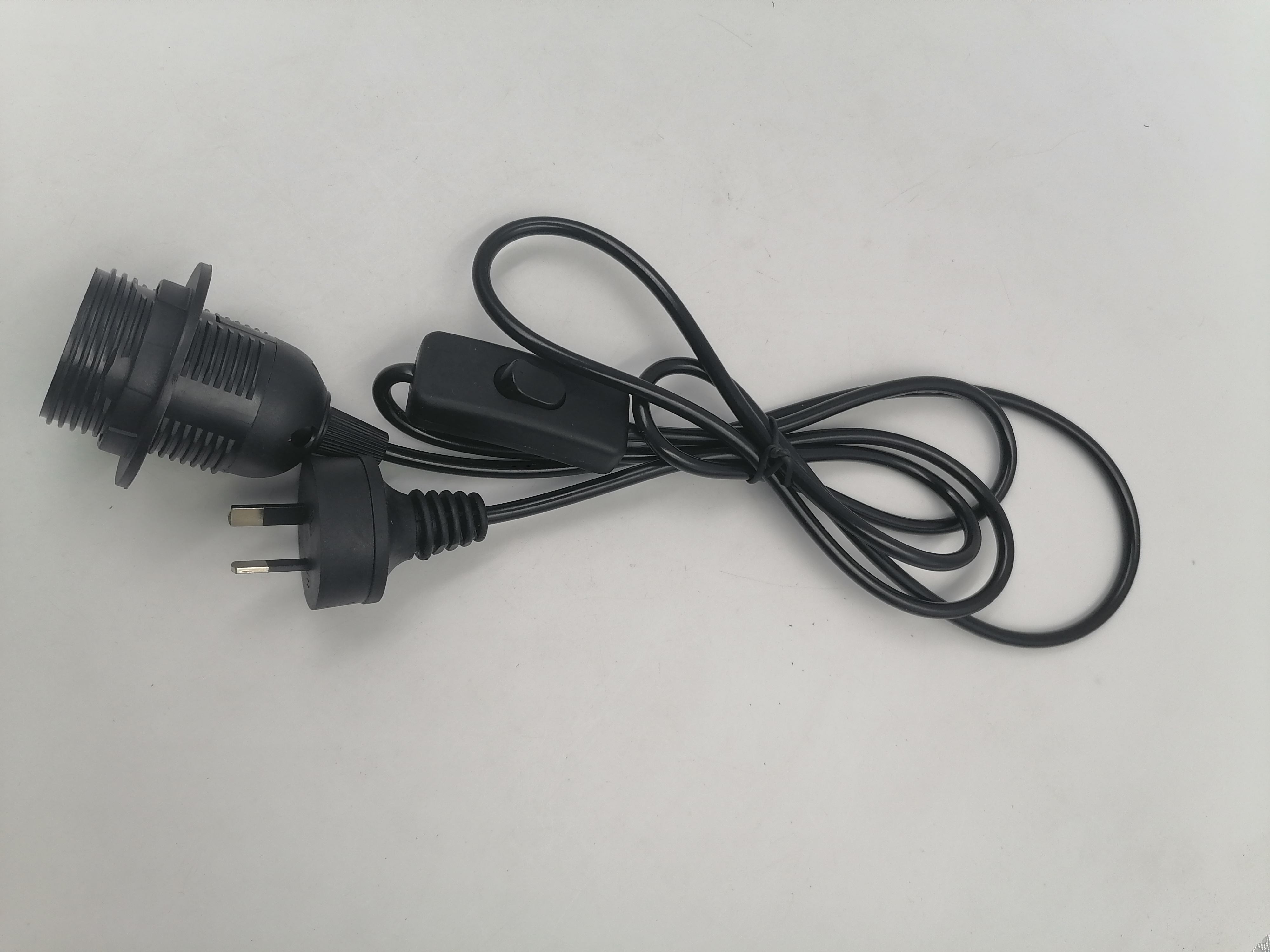 AU-Stecker, 1,8 m langes Netzkabel 303, Ein-Aus-Netzkabel für LED-Lampe mit Knopfschalter, Kabelverlängerung