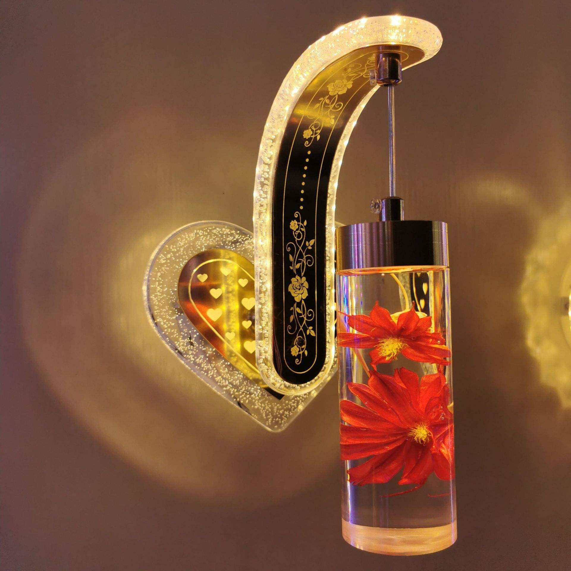 Einfache Schlafzimmer Wohnzimmer Kristall Wand Lampe Spiegel Front Lampe Badezimmer Make-Up Lampe Wand Lichter Wohnkultur Lichter Spiegel Licht