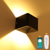 2,4 G verstellbare Lichtwandleuchte, Würfel-Wandleuchte, Wandleuchte im europäischen Stil, Keramik-Würfel-Wandleuchte mit Controller, 20 W Innenwandleuchte, Korridor-Gangleuchte, gute Qualität und niedriger Preis