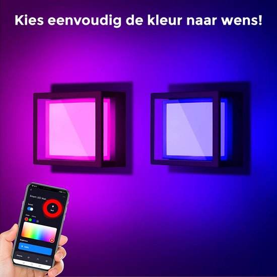 10W TUYA APP-Beleuchtung Wasserdichte Acryl-Wandleuchte für die Gartendekoration zum Neupreis für Wohnzimmerbeleuchtung