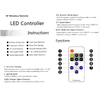 RF Wireless Remote LED Controller 12A 5V-24V LED RF Wireless Mini Remote Dimmer Controller für LED Streifen mit Kostenloser Versand