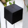Solar-Außenwandleuchten, Solar-Wandleuchten, Solar-Wandleuchten, Außenwürfel, Solarlampe, quadratische Solarlampe, wasserdicht, IP65, Warmlicht-Lampe
