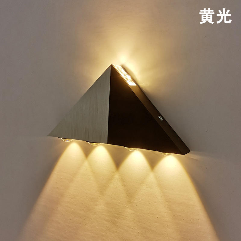 Kontak 4-Wege-Spot-Lichter mit schmalem Strahl, rechteckige LED-Wandbeleuchtung, gelb, grün, Menge, leuchtend, rot, weiß, blau, Körper, Lampenleistung