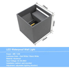 Industrieller Stil, AC85–265 V, wasserdicht, IP65, verstellbarer Strahl, Aluminium, für den Außenbereich, LED-Würfel, wasserdichte Wandleuchte