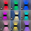 Outdoor Wand Licht APP Fernbedienung Bluetooth-kompatibel Dimmbare LED Wand Lampe RGB Verwendet Für Urlaub Dekoration AC85-265V