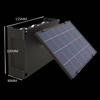 up and down IP65 Solarlampe Solarladung Solarwandlampe IP65 wasserdichte Außenwandleuchte für die Garten- und Hofdekoration