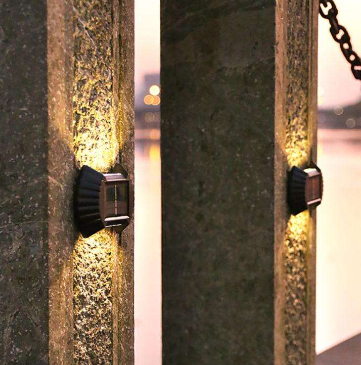 Fabrik im Freien wasserdichte aktivierte Wandleuchte führte Solarwandleuchte-Bewegungs-Sensor-Gartenlicht für Hofgarten-Straßenlaterne
