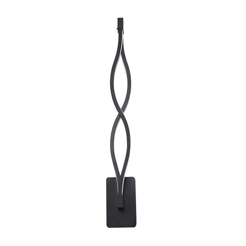 16 W moderne Hausdekoration, Wellenform, Aluminium, Up Down LED-Wandleuchte, LED-Wandleuchte für den Innenbereich, Urlaubsgirlandenlicht