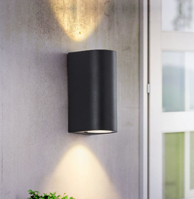 China Manufacture Home External 3000-6000k 6W Innendekoration LED-Wandleuchte für den Außenbereich 15 * 8 * 6,8 cm nach oben und unten