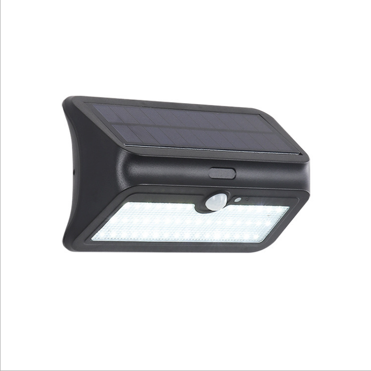 Solar-Außenwandleuchte, Solar-Außenwandleuchte, Solar-Wandleuchte, Halbkreis-Solar-Wandleuchte, rechteckige Solar-Wandleuchte