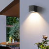 Solar Licht Outdoor Wand Lampe Garten Up Down Wasserdichte Aluminium Sonnenlicht Wandleuchte Lampe Solar LED Licht Im Freien