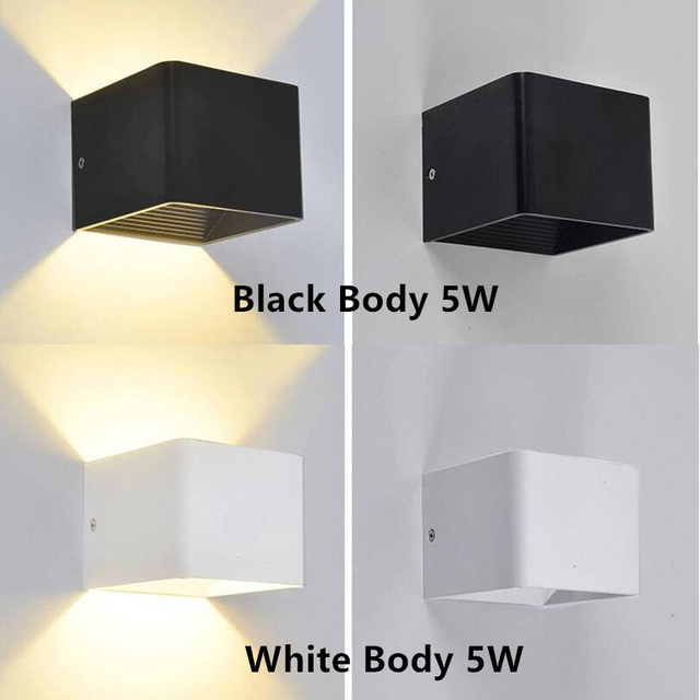 3 W 5 W quadratische Wandleuchte für den Innenbereich, LED-Beleuchtung, LED-Innenbeleuchtung, Keramikwürfel, Innenwandleuchte, quadratisch, kleines Nachtlicht, einzigartige Wandleuchte für den Innenbereich, Hoteldekoration, gute Qualität 