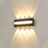 Led Wand Lampe Veranda Outdoor Indoor Up Down Wand Licht Für Home Treppen Schlafzimmer Nacht Tür Lampe Korridor Beleuchtung Marke licht