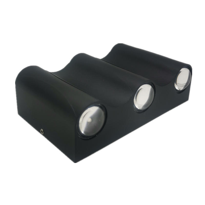 LED-Wandleuchte, Aluminium, für den Außenbereich, IP65, wasserdicht, nach oben und unten, Wandleuchte, für Zuhause, Treppe, Schlafzimmer, Nachttisch, Korridor, 4/6/8 W, 2 Jahre Garantie