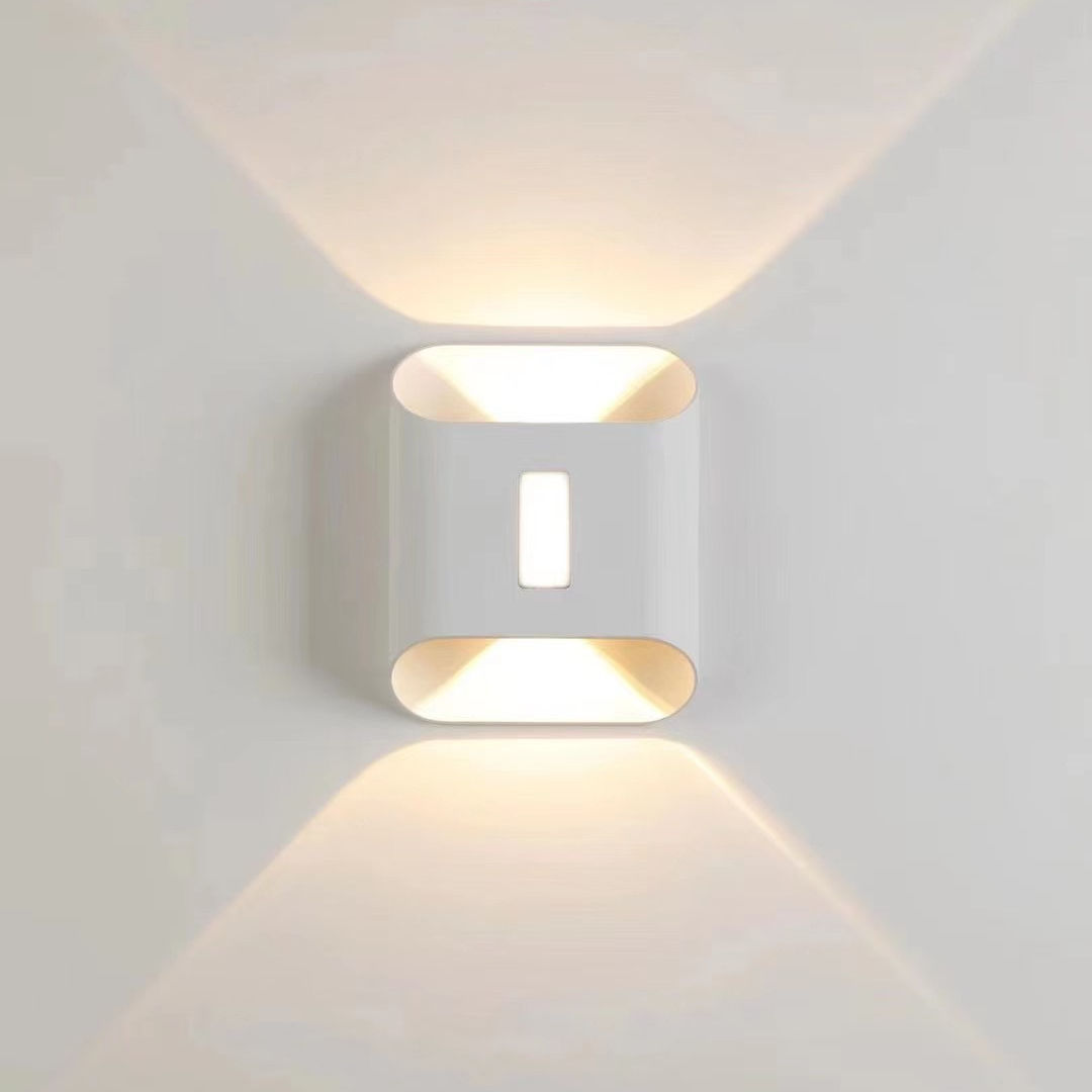 Wandleuchte, IP65, wasserdicht, für den Außenbereich, 6 W/10 W, LED-Wandleuchte, Innen-Schlafzimmer, dekorative Beleuchtung, Veranda, Gartenleuchten, Wandlampen, Abendessen