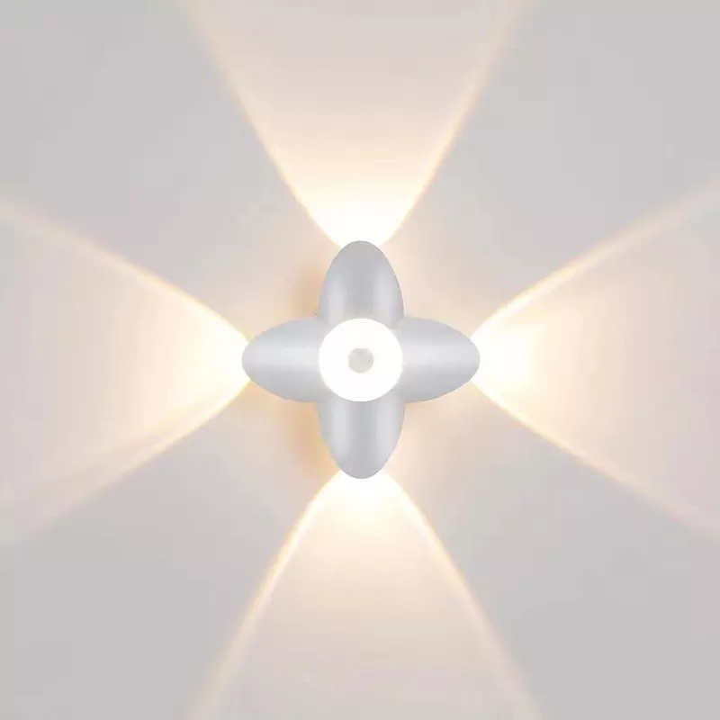 LED Außenwandleuchte Up Down Dekoration Spotlight Lotus Villa Korridor Balkon Korridor Hintergrund Wandleuchte