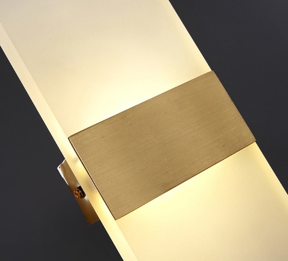 6W Acryl-Wandleuchte, Innenwandleuchte, Acryl-LED-RGB mit Stückliste/One-Stop-Service, LED-Wandleuchte, kundenspezifische Lasermarkierung, kundenspezifische Acryllampenwaren