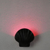 5W NEUE wasserdichte Lampe LED-Wandleuchte moderne LED-Wandleuchte Außen-Innenleuchte Loft Garten Muschellampe RGB-Lichtfarbe