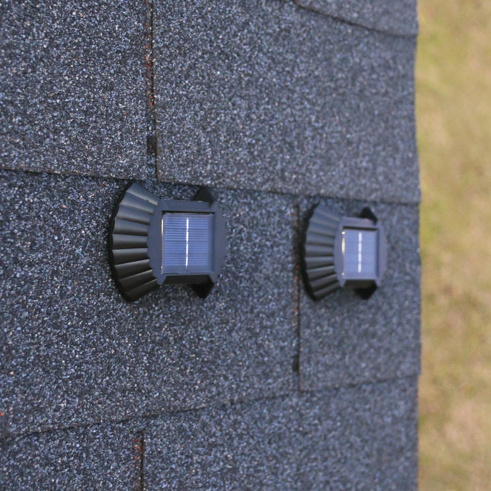 1 ~ 8 Stück Smart Solar LED Licht Smart Solar LED LED Wandlampen Zaun Dekor LED Garten Solar Lampe Solarlampe