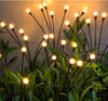 Solarlampe für den Außenbereich, Solar-Wandleuchten für den Außenbereich, Solar-Wandleuchten, Weihnachtsfeiertags-Außenpark-Resort-Dekoration, Stoff-LED-Weihnachtshof-Dekorationslicht