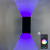 9W RGBW Wandleuchte Farbwechsel Dimmbare LED-Nachttisch-Umgebungsbeleuchtung IP65 Wandleuchte Tuya APP WIFI-Steuerung Party Innendekoration
