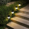Haustyp Wasserdichte LED-Solarleuchte für den Außenbereich, Solar-Rasenlampe, Mini-Solarleuchte, gartenbetrieben, Cottage-Stil, Spike-Spot, kleines Haus
