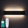 Intelligente LED-Lampe nach oben und unten, 2,4 G, lange Wandleuchte mit Controller, Innenwandleuchte, LED-Wandleuchte mit drei Farbtemperaturen