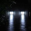 Schwarz Transparent Unten Solar Wand Lampe Im Freien Wasserdichte Haushalt Garten Terrasse Balkon Atmosphäre Dekor Licht