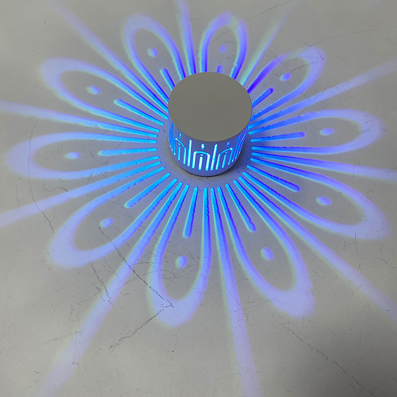 Neue Pfauenlampe Led Wandleuchte RGB Wandlampen Beleuchtung Dekoration Lampe Innenlicht