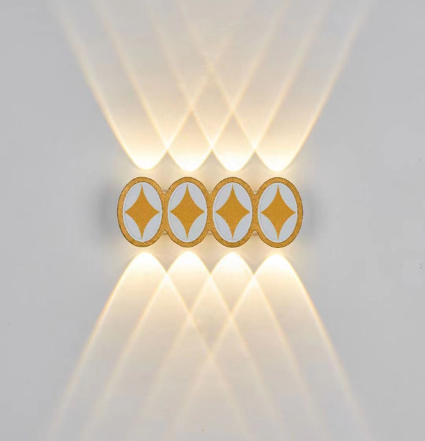 LED Lange Wand Lampe IP65 Im Freien Wasserdichte Garten Zaun Licht Einfache Indoor Wand Licht Für Wohnkultur Schlafzimmer Korridor